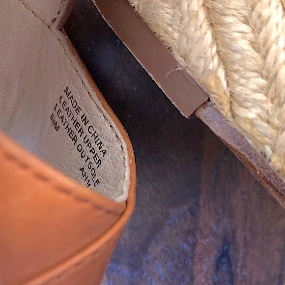 ❌SOLD❌ Michael KORS Sandals, Leather Open Toe ESPADRILLE! - Picture 11 of 16